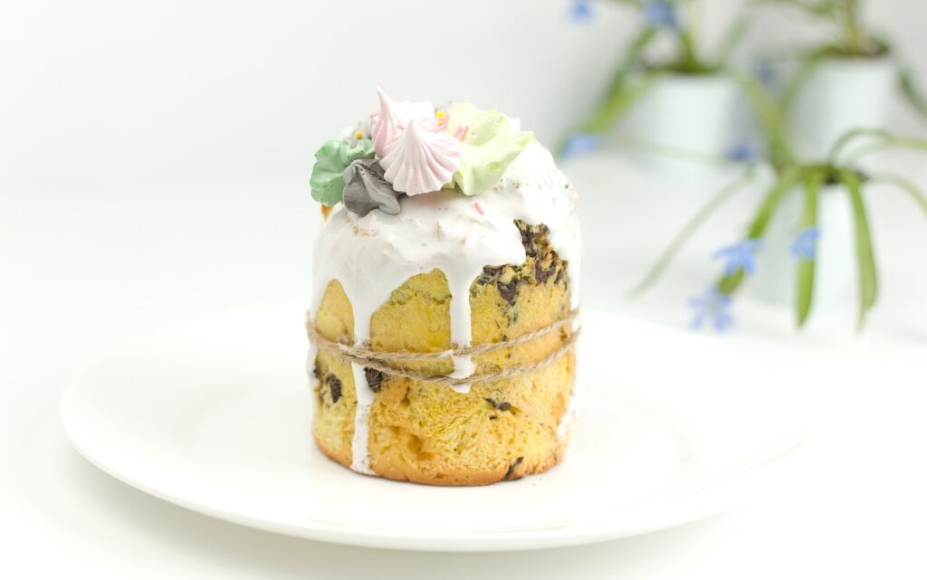 Глазур для паски зі згущеним молоком