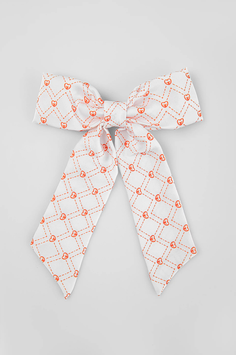 Бант-заколка з принтом Gepur