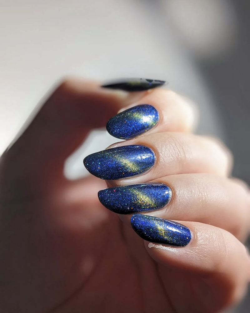 магнітний манікюр фото