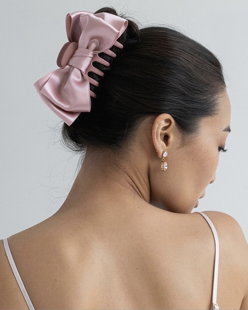 Заколка з бантом для волосся