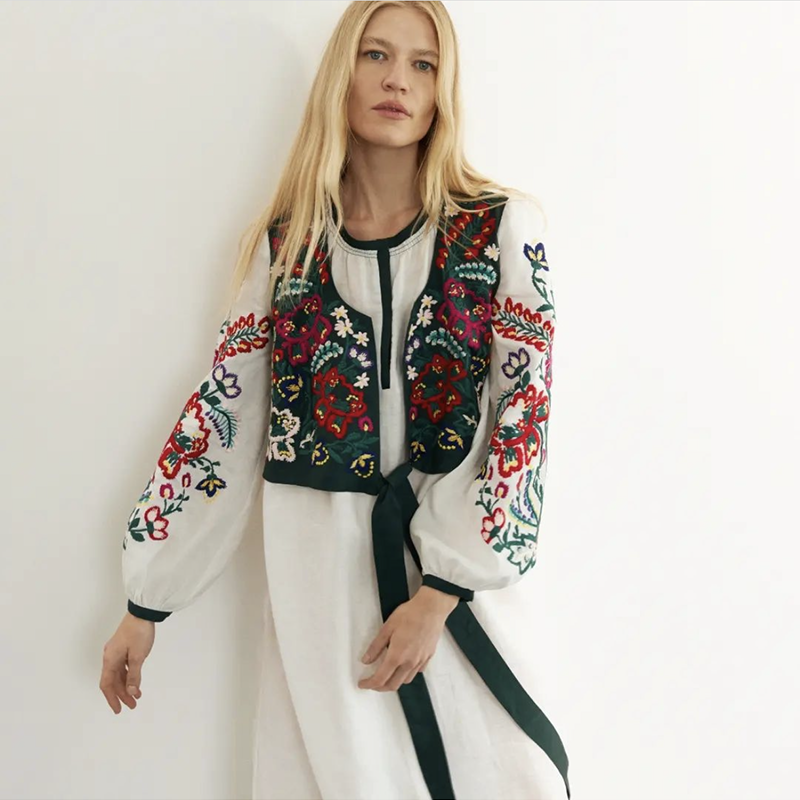 Сукня і жакет в етнічному стилі Gaptuvalnya