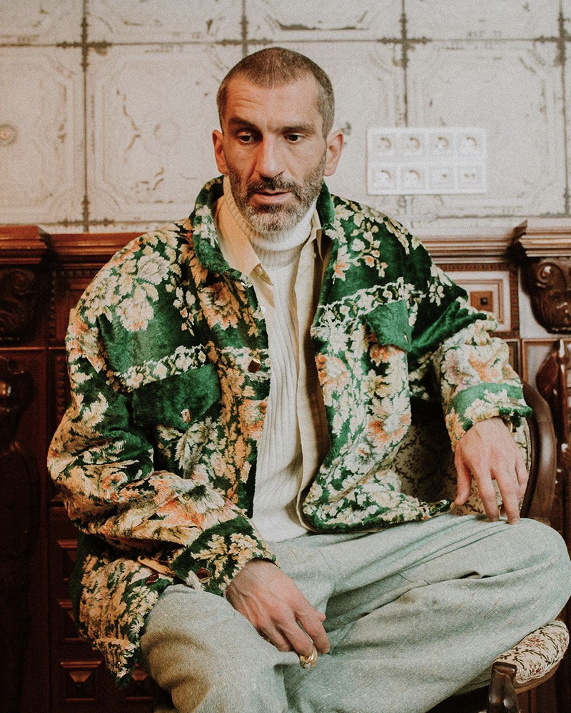 Чоловіча куртка етно Shkoura