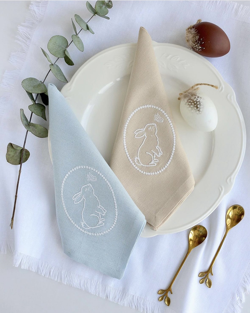 Великодні серветки з вишивкою