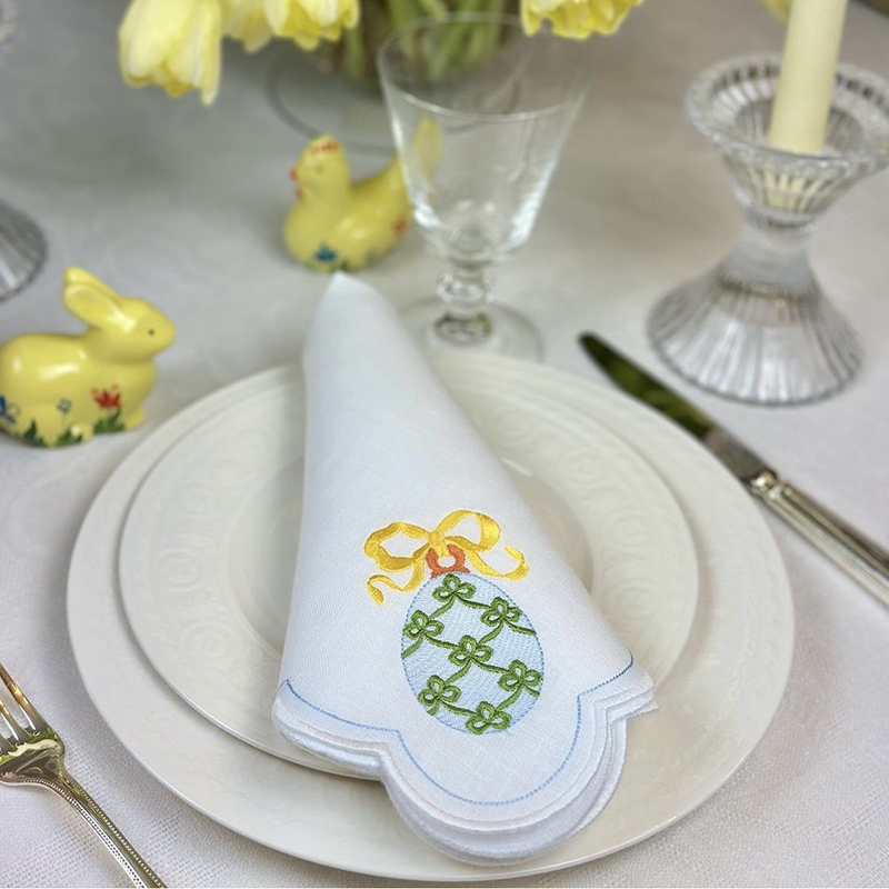 Великодні серветки з вишивкою