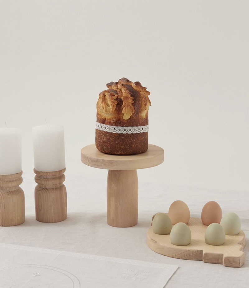 Дерев’яні підставки під паски і крашанки