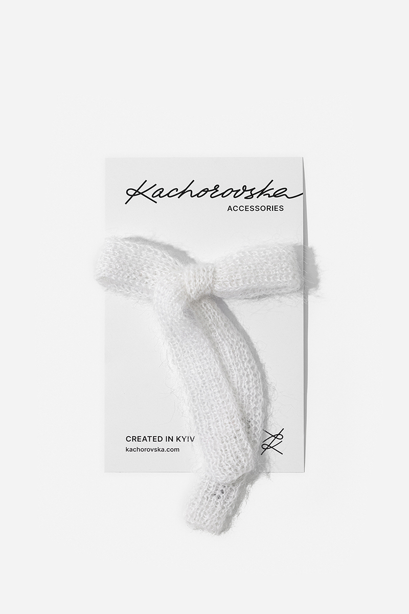 Вʼязана стрічка-бант Kachorovska
