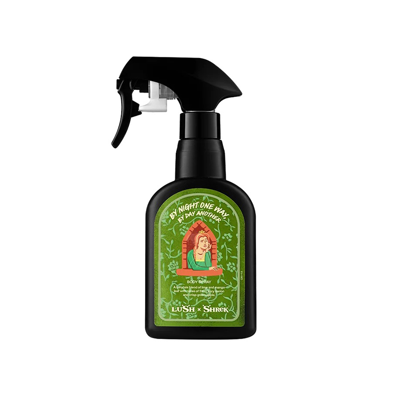 Lush x Shrek body spray
