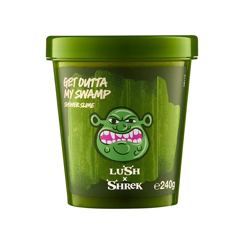 Lush x Shrek shower slime