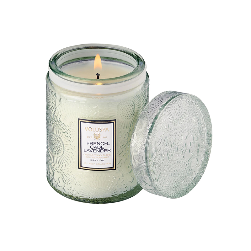Voluspa French Cade Lavender Small Jar Candle