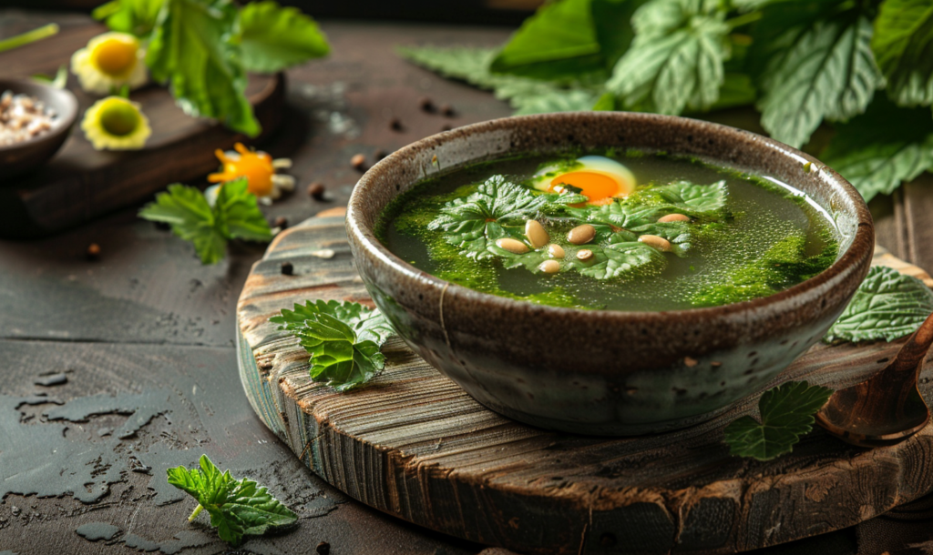 Рецепт супу з кропивою