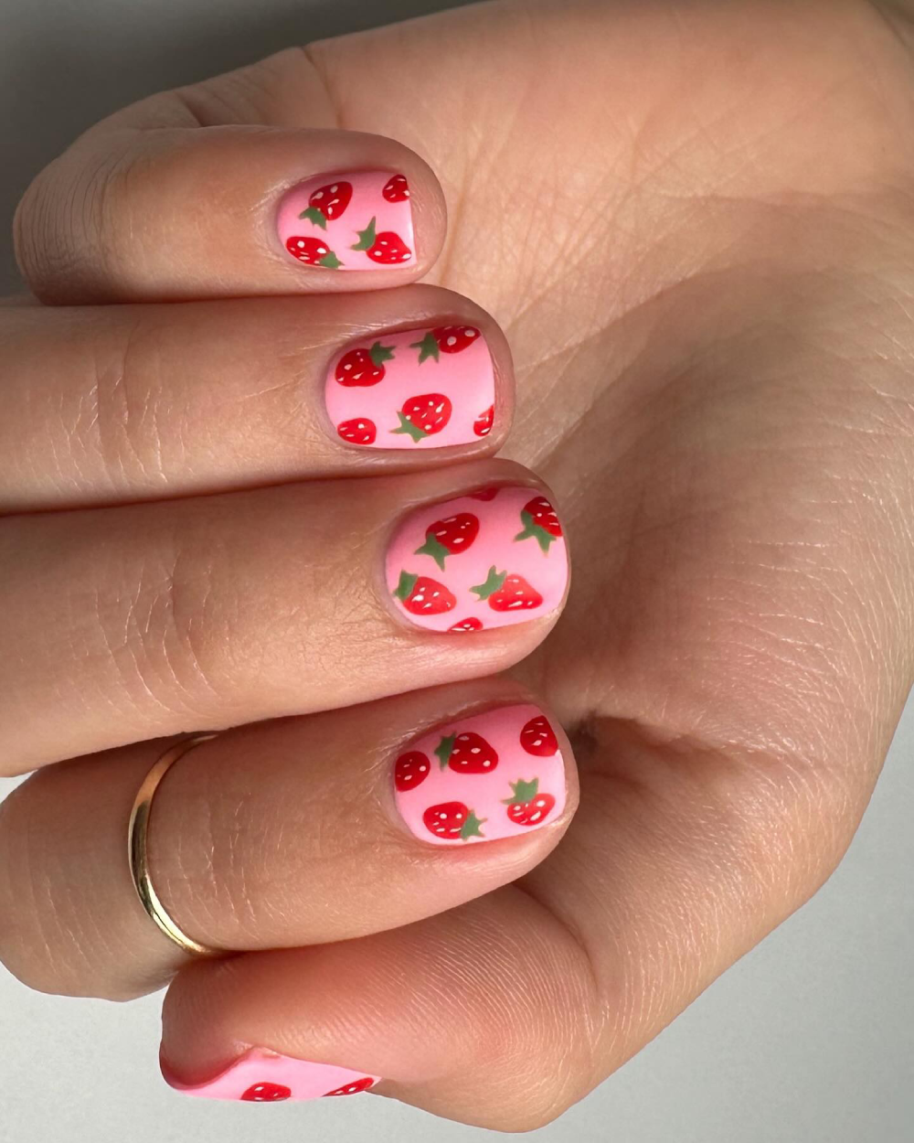 фруктовий манікюр фото