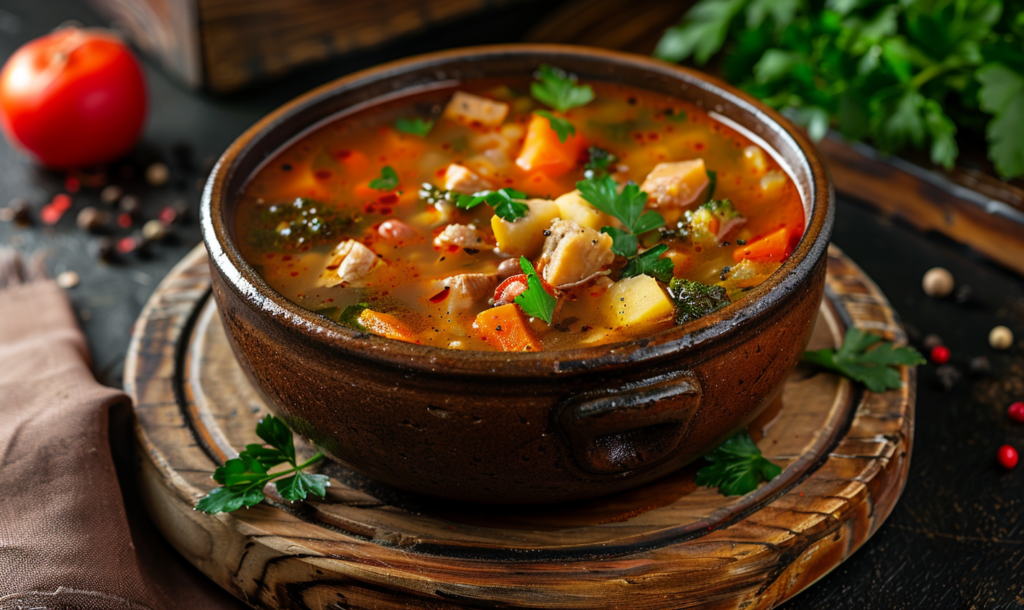 Рецепт бограча з «Малої угорської кухарської книги» Кароя Гунделя