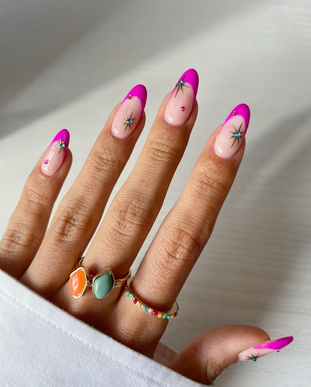 рожевий френч зі стразами