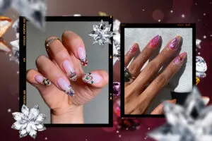 30 идей модного маникюра с камешками